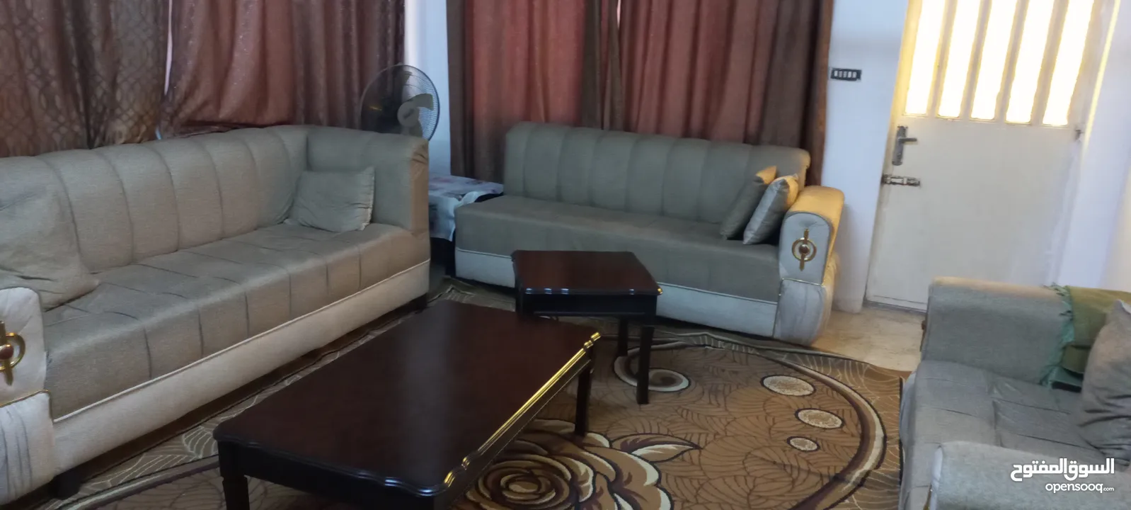 شقة مفروشة  للإيجار في الهاشمي الشمالي خلف معهد الملكة زين الشرف التنموي وافران تفاحة