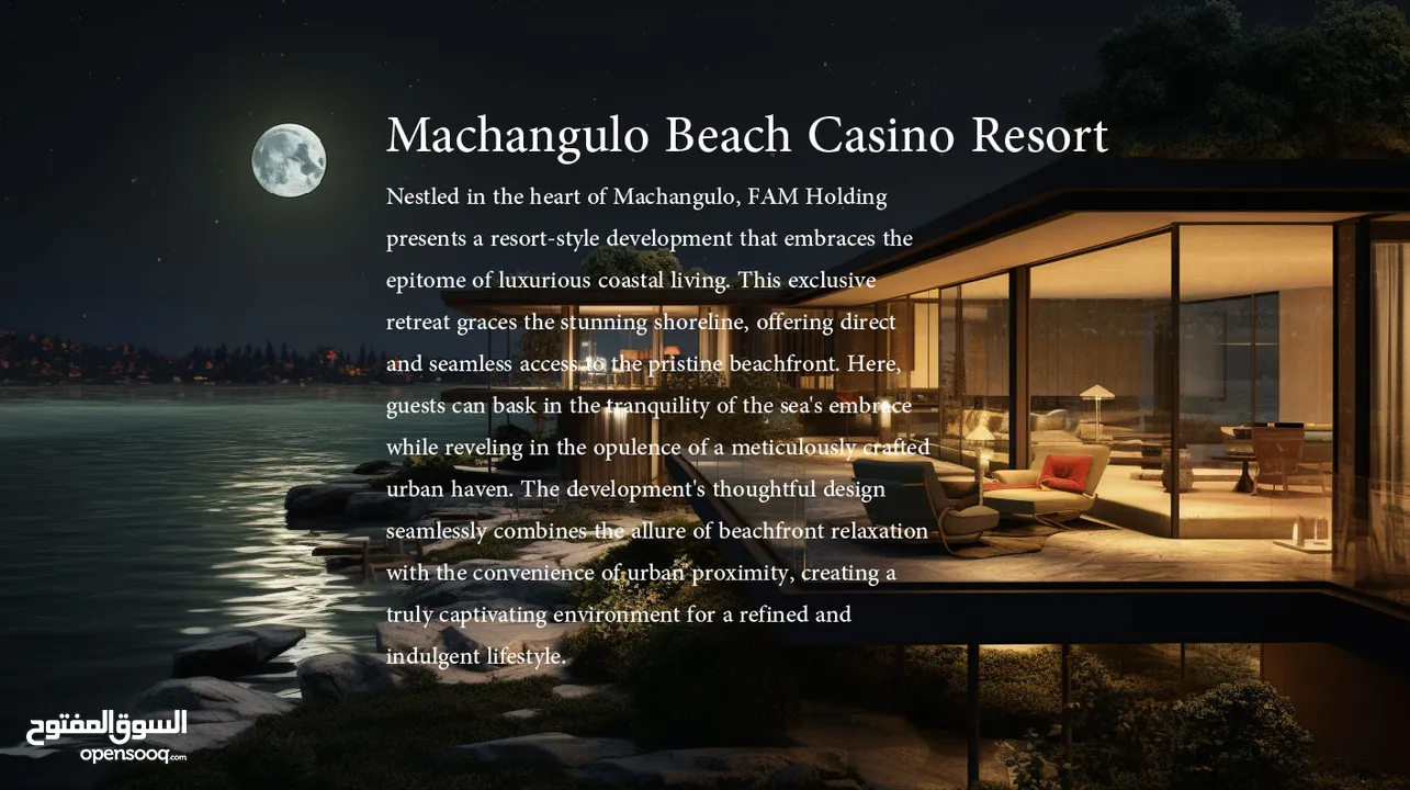 Investment In Mozambique, Machangullo Beach, Bech Bungalow + Swimming Pool