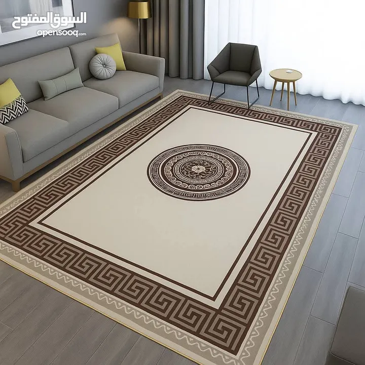 سجاد صيفي مع أرضية مانعة للانزلاق