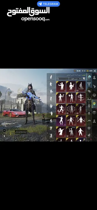 حساب ببجي موبايل account Pubg mobile for sell  حساب قوي جدا فيه كونكر قديم وبكج الفرعون كامل حساب مم