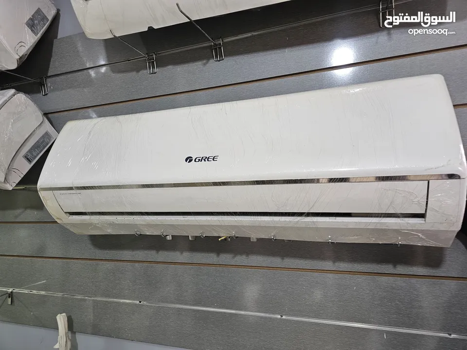 مكيف 1 طن مستعمل بحالة الوكاله  REYX مصنع ميديا فل انفيرتر توب نضافه شامل التركيب