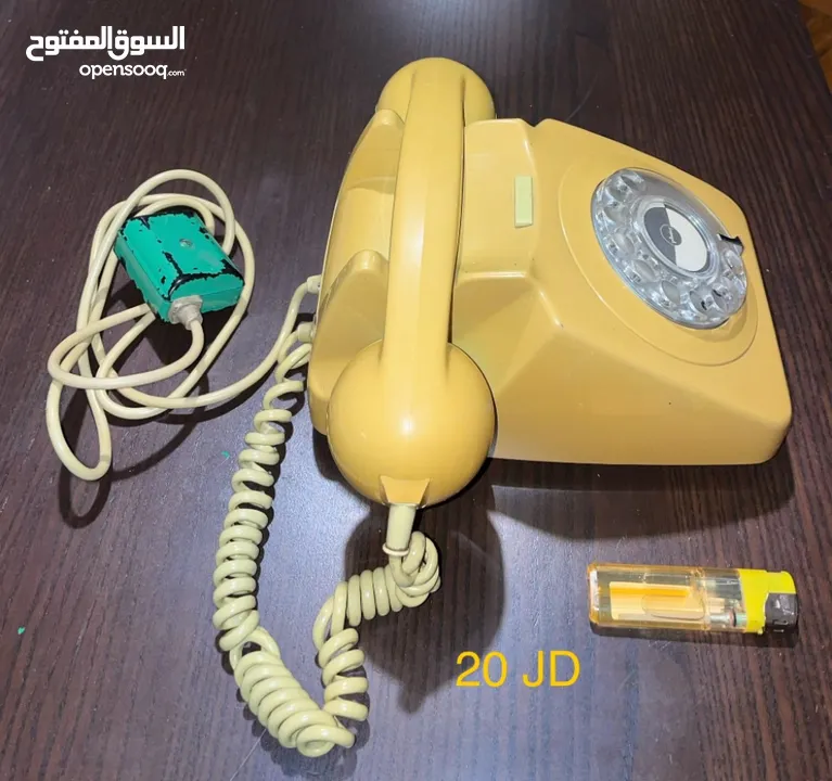 تلفونات قرص وتلفونات ارضي (كبسات) مميزة. الاسعار على الصور.