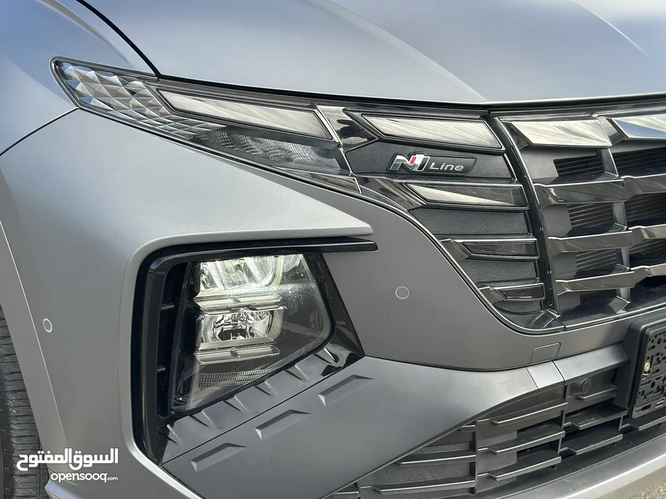 هونداي توسان N-Line    2023/ فل الفل بدون فتحة سقف بانوراما  فل مسكر