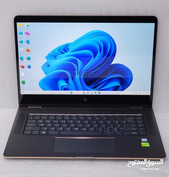 HP SPECTER I7 8TH GENERATION 16GB RAM 512GB SSD TOUCH/X360 NVIDIA 2GB CARD PRICE 170 RIYAL ONLY