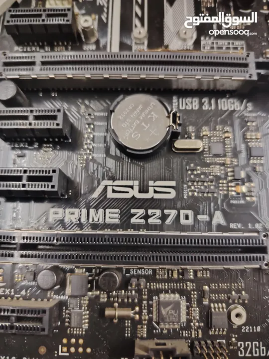 معالج i5 6500 و مازر بورد اسوس z270a