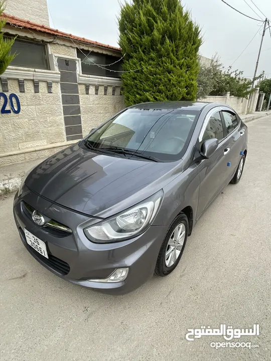 هونداي أكسنت موديل 2013ماتور 1600cc فحص 7جيـــد