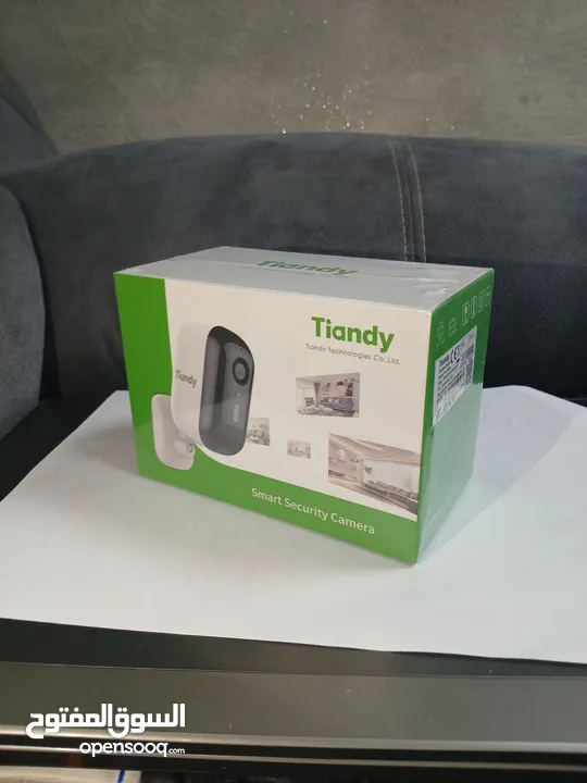كاميرا من شركة tiandy العالمية الكاميرا الذكية التي تدعم مع تطبيف على الواي فاي وبدون اسلاك وتمديد