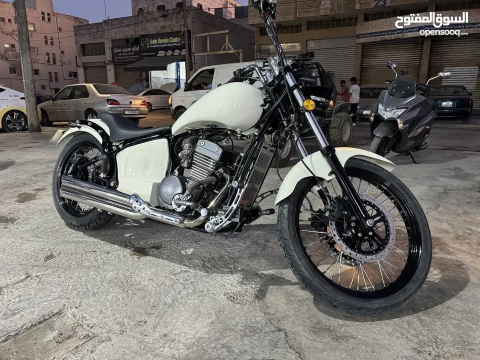 دراجه Johnny Pag Malibu 320i  للبيع اوالبدل مجدده بالكامل قابل للأقساط او سكوتر بدل دفعه