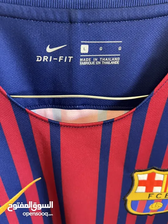 Nike FC Barcelona Basic Home Jersey 2017-18 Size L