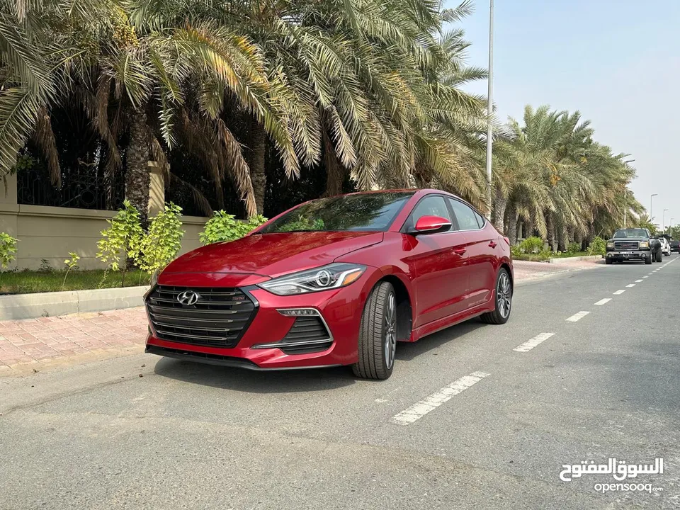 LOW MILEAGE  2017 HYUNDAI ELANTRA SPORT FULL OPTION CAR FOR SALE