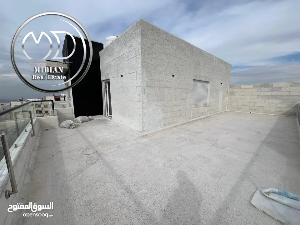 شقق للبيع طوابق أرضي و مكررة و أخير مع روف خلدا مساحات من 120م & 220م جديدة لم تسكن بأسعار مميزة