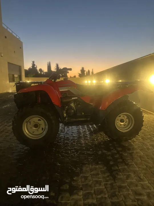 Kawasaki prairie 400 1999 4x4 قابل للتفاوض