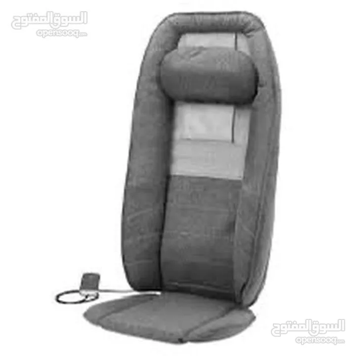 Total Recline Shiatsu Massage Cushion كرسي مساج متعدد الوضعيات، صناعة أمريكية.