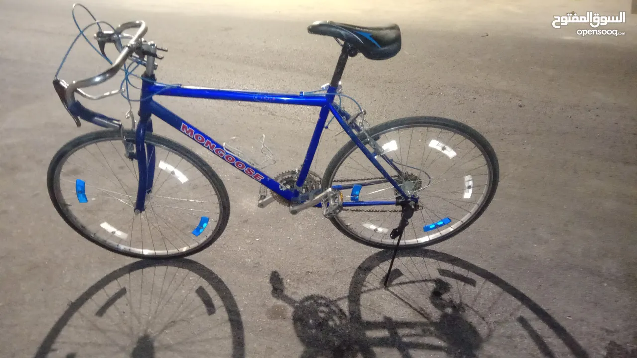 دراجة هوائية أمريكية  نوع mongoose bike  لدى محلات القواسمي لصيانة الدراجات الهوائية