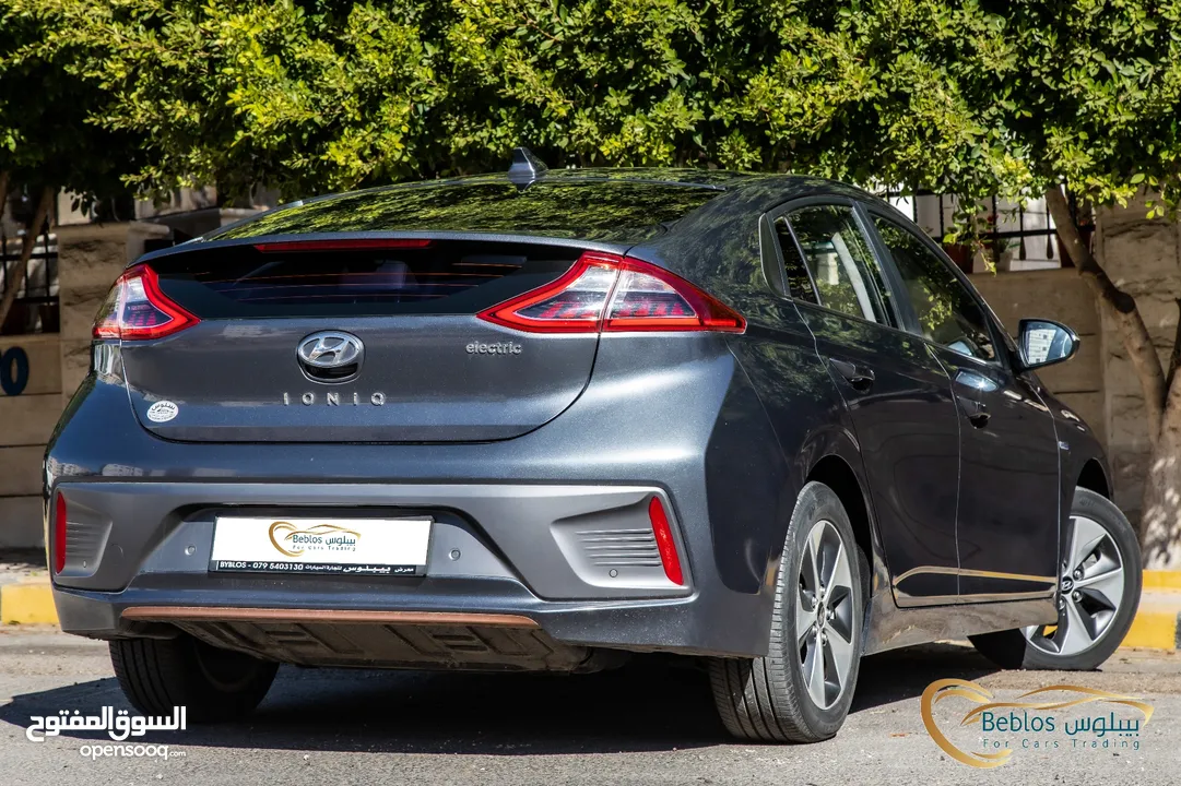 Hyundai Ioniq 2019 electric     كهربائية بالكامل  Full electric     السيارة وارد كوري