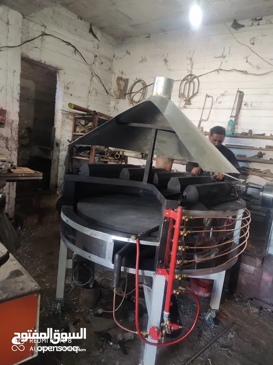 عده مخبز للبيع رقاقات جديده فرن عجانه قطاعه