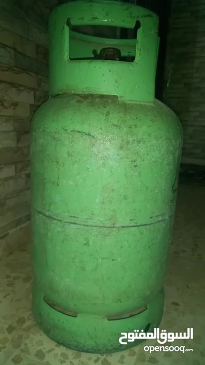 عرض مميز  جرة غاز خضراء نضيفة فارغة للبيع