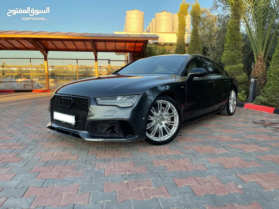 النوع : AUDI الفئة : A7 سنة الصنع : 2015 كيلو مترات : 158000 عدد المقاعد : 5 نوع الوقود : بنزين