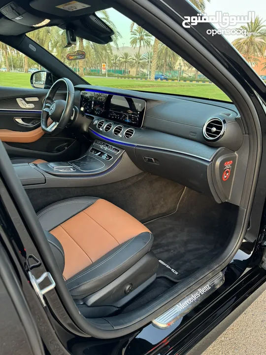 مرسيدس E300 AMG خليجي 2021 سيرفس الوكالة نظيفه جدا
