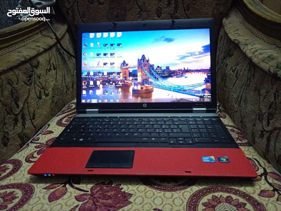 لاب توب إتش بي hp كور i5 جيل اول كارت شاشه 2 جيجا الجهاز زيرو استيراد الخارج فرز اول بشاحن الأصلي