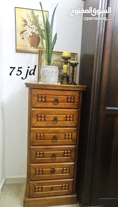 وحدة دروج مستعمل بحالة الجديد خشب صلب ثقيل