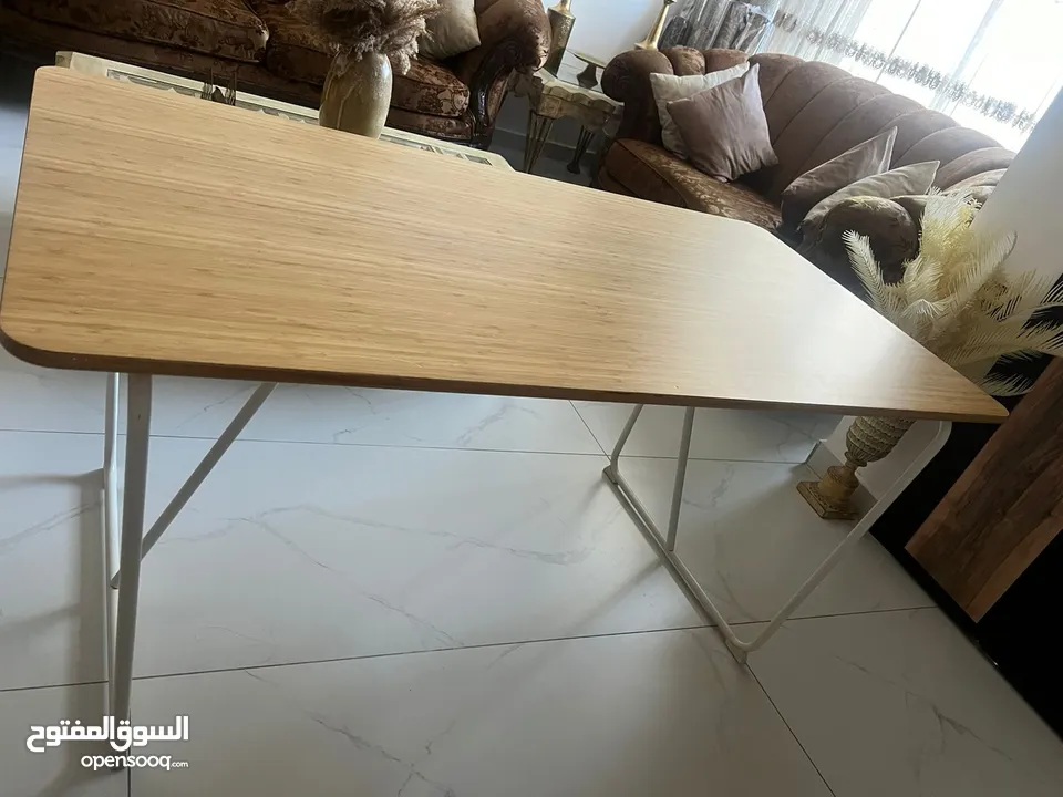 طقم طاولات وسط  مع طاولتين جانبي