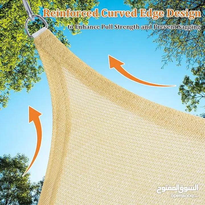 Sun Shade Sail Canopy Sunshade Cover Net Waterproof Block Rectangle Plant Shade Net For Plant Cover