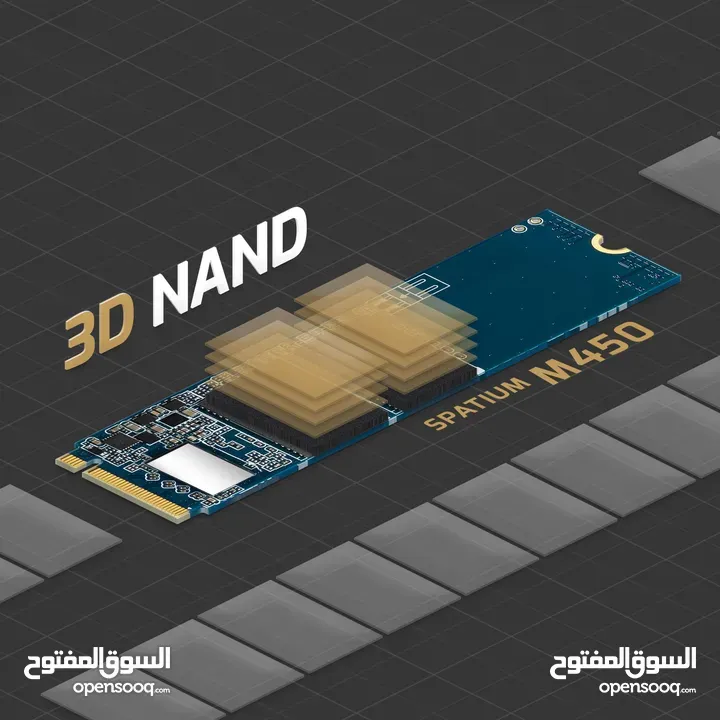 500GB MSI SPATIUM M450 M.2 NVME 3D NAND 50X SPEED DESKTOP - LAPTOP GAMING SSD