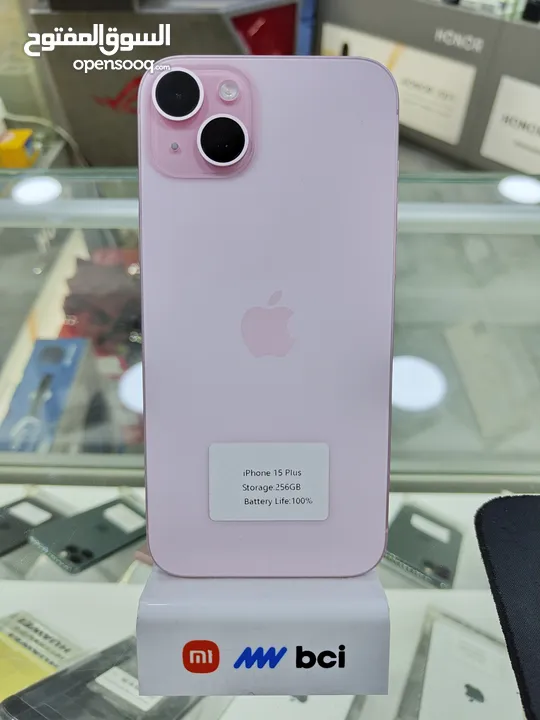 IPHONE 15 PLUS (256GB) USED /// جهاز ايفون 15 بلس ذاكرة 256 مستعمل وكاله