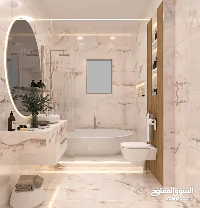 معلم بليط تسليم هندسي تجديد حمامات بأحدث طراز تنفيذ شلالت وبربكيو .فير بلس غاز +فير بليس حطب زرب