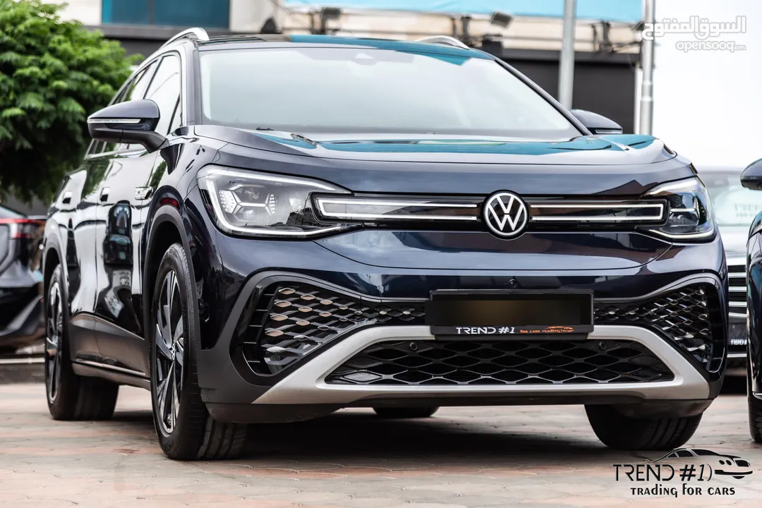 Volkswagen ID6 Crozz Pro 2022  السيارة مميزة جدا و قطعت مسافة 13,000 كيلو متر