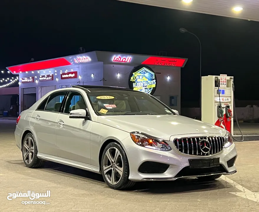 للبيع E350 مديل 2016 بانوراما فل ابشن بحال الوكاله AMG جاهز ومرقم ومسرفس كامل وفل نظافه