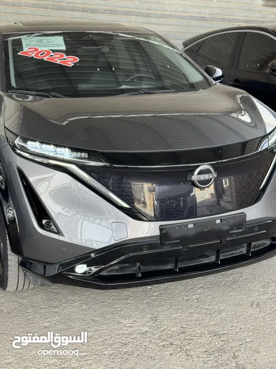 NISSAN ARIYA ELECTRIC 2022 نيسان اريا فل كامل باب خلفي كهرباء