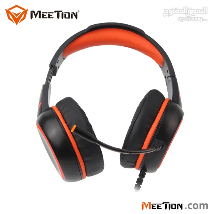 Meetion HP030 7.1 HIFI Backlit Gaming Headset USB ميشون سماعات يو اس بي مضيء