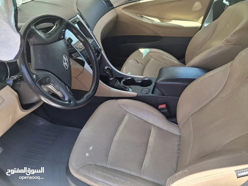 هيونداي سوناتا هايبرد 2013 مالك واحد من الوكالة استخدام شخصي، 4 جيد limited , ممشى 136 الف