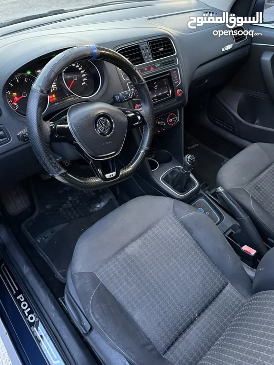 بولو 2014 gti فل تعديل كامل مميزة جداً حير عادي طلاء شركة 99% بالكرتين