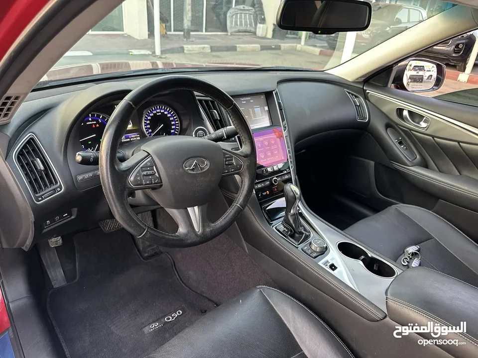 Infinity Q50 luxury V4 turbo انفنتي خليجي أربعة سلندر تربو