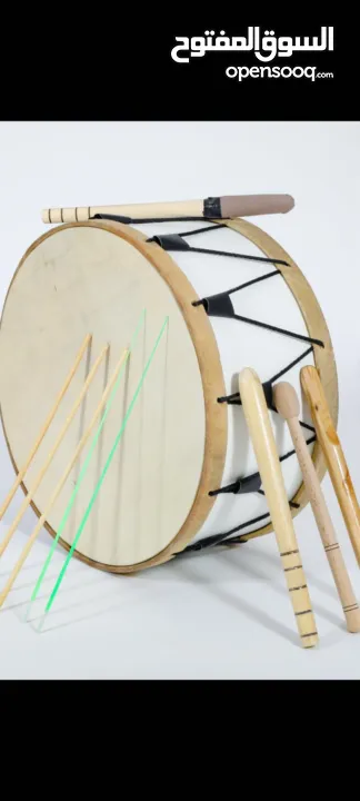 طبول للدبكات وزفات الاعراس شغل يدوي جلد طبيعي 100%
