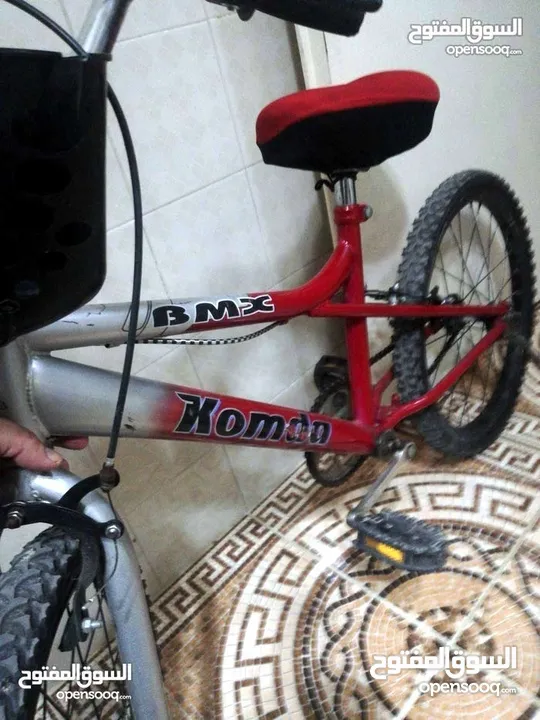 دراجة هوائية  BMX  جنط 20 مستعملة للبيع بسعر مغري