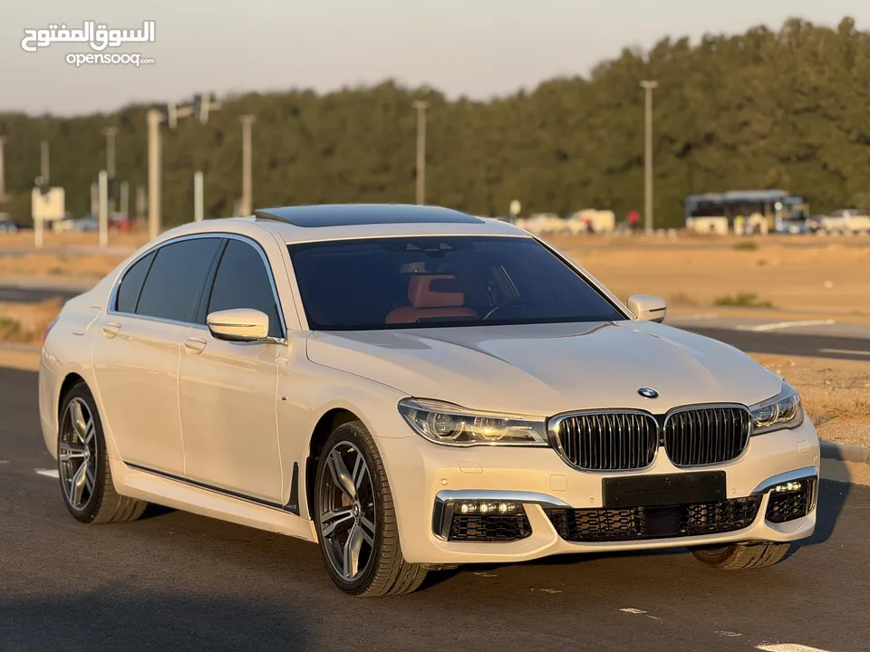 BMW 750 Li XDrive 2017 GCC FULL OPTION PERFECT CONDITION Single owner no problem