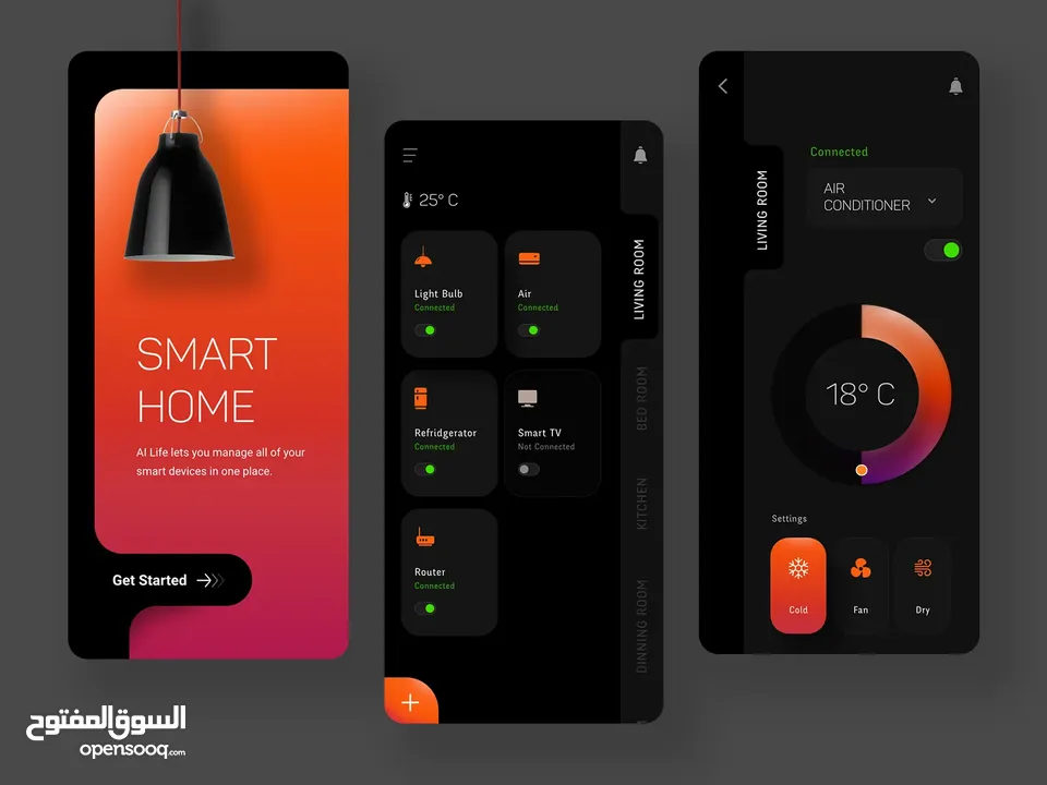 تصميم و برمجة تطبيقات الهاتف و الويب  (android, ios , mac , web, windows)
