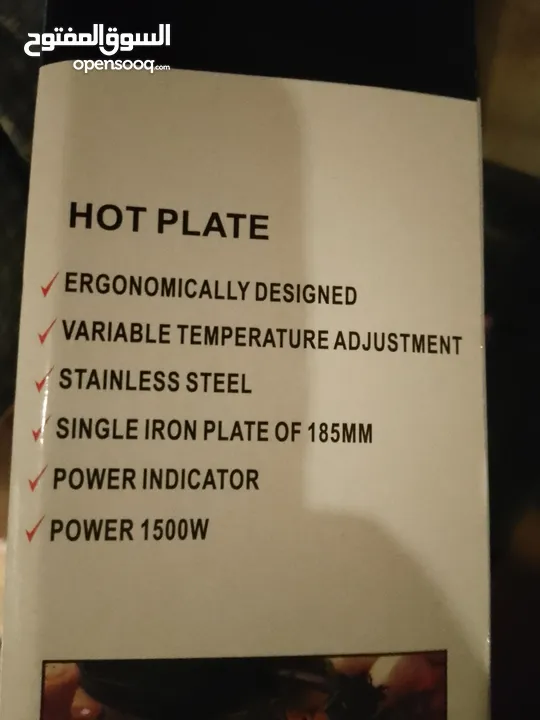غاز كهربائي جديد بالكرتونه غير مستعمل 1500w