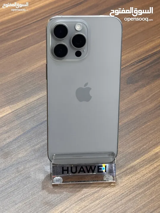 مستعمل وكالة ايفون 15برو ماكس بافضل سعر لدى فليك//IPHONE 15 PRO MAX (256GB) USED