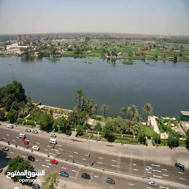أرض 15 فدان للبيع علي كورنيش النيل