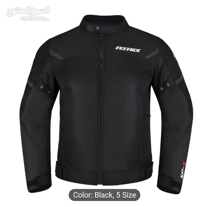 MOTORCYCLE ON AND OFF ROAD LEISURE PROTECTIVE JACKET WATERPROOF AND FIBER COATED