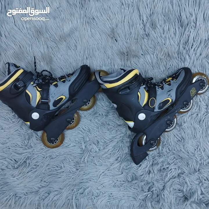 أفخم السكيتات والماركات العالمية   Size : ( 27 _ 46 )   Market : K2 . Roller . HY .  Soft . Action