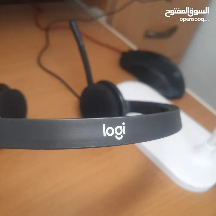 سماعة لوجيتك Logitech H340 USB Headset.