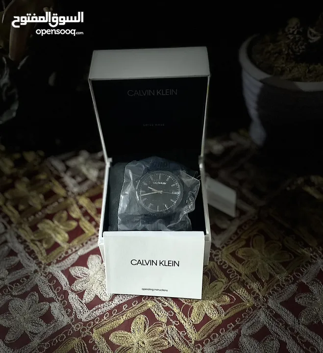 CALVIN KLEIN Evidence Quartz Black Dial Men's Watch