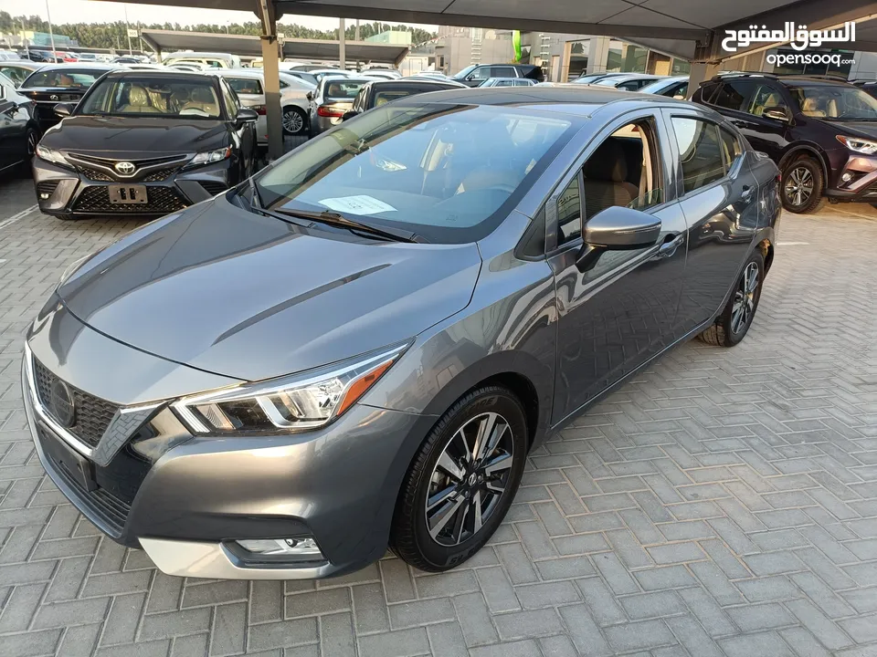 2021 Nissan versa SV grey import From USA