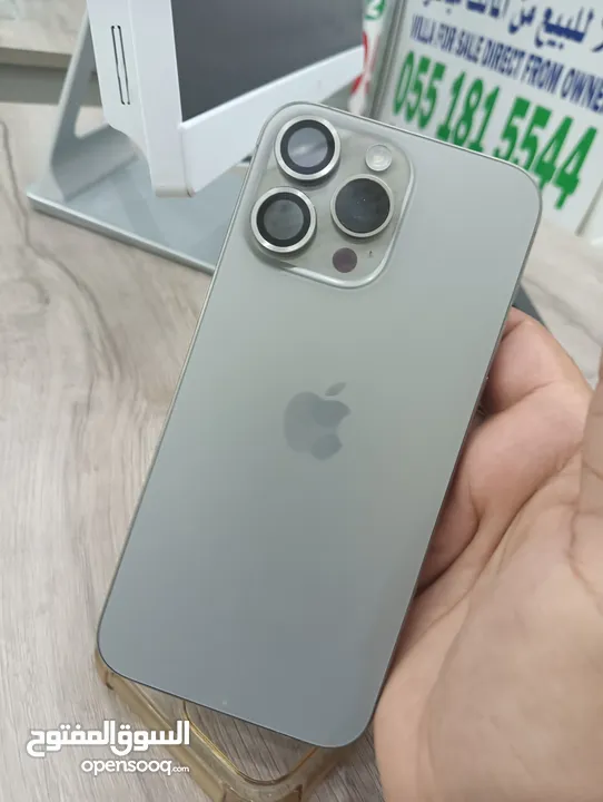 iPhone 15 Pro Max Gulf The condition is very very excellent, there are no defects at all, the most e